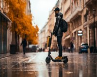 Säkert navigerande i Budapest på en E-scooter